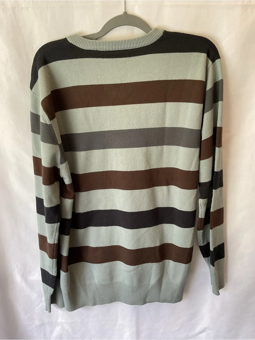 Unionbay Men's V-Neck Striped Sweater